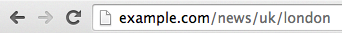 Example URL london