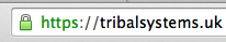Tribal Systems address in Chrome