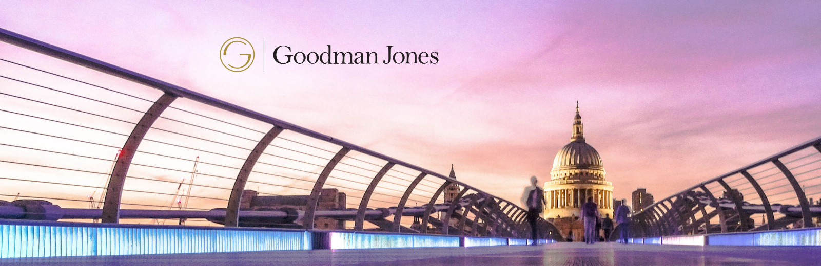 St Paul's Cathedral and Goodman Jones logo