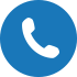 Blue circle phone icon
