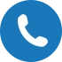 Blue circle phone icon