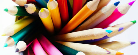 Colored pencils square