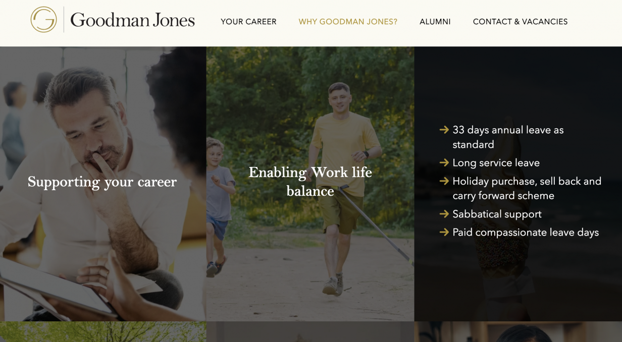 goodman jones careers why