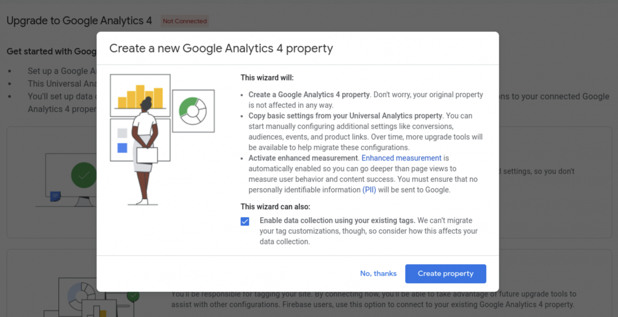 Google Analytics 4 step 2
