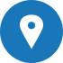 Blue circle map icon