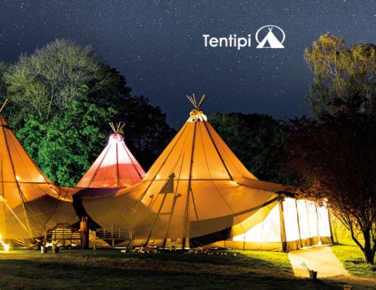 Tent at night