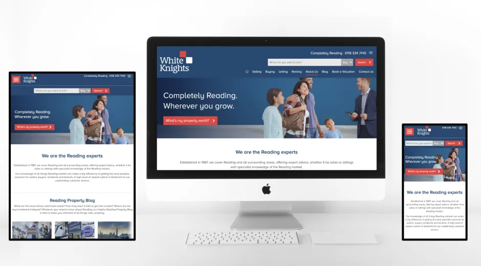 WhiteKnights web design